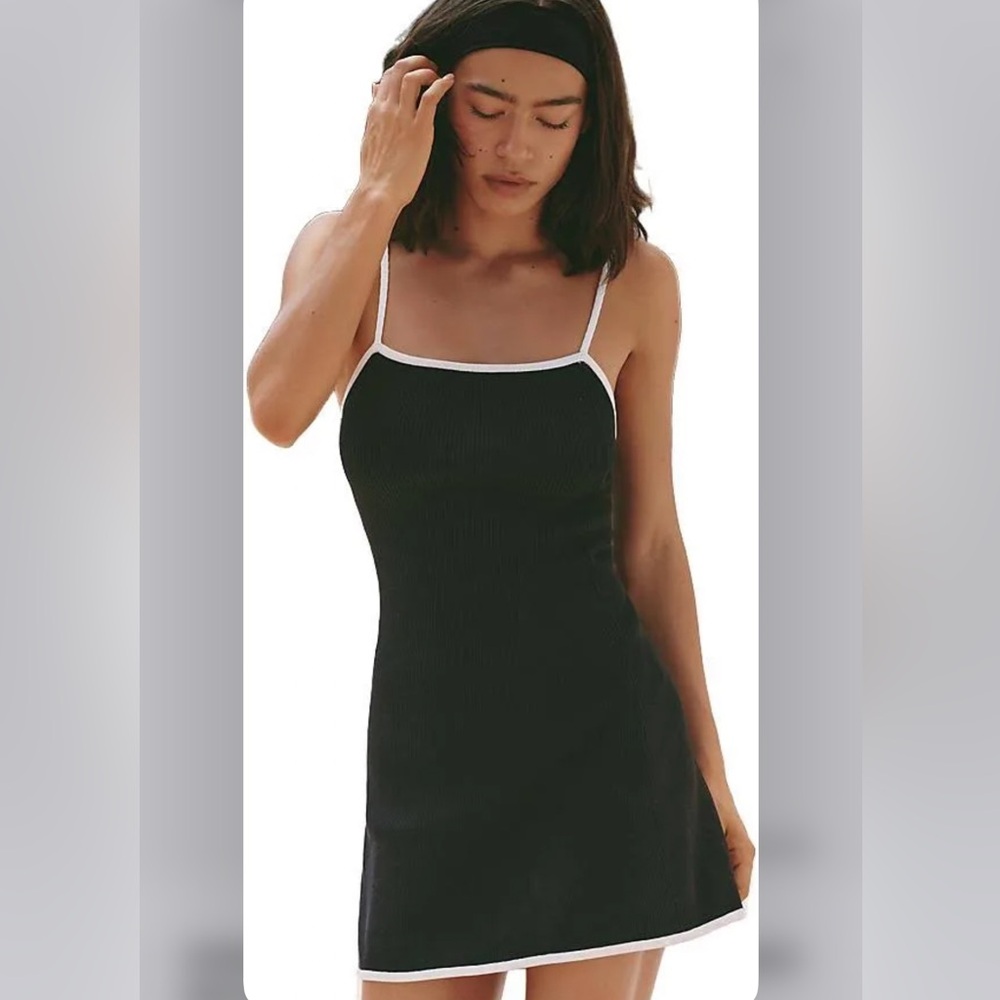 Daily Practice Square-Neck Mini Dress